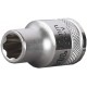 Торцовая головка Kraftool industrie qualitat, cr-v, super-lock, хромосатинированная, 1/2, 10 мм